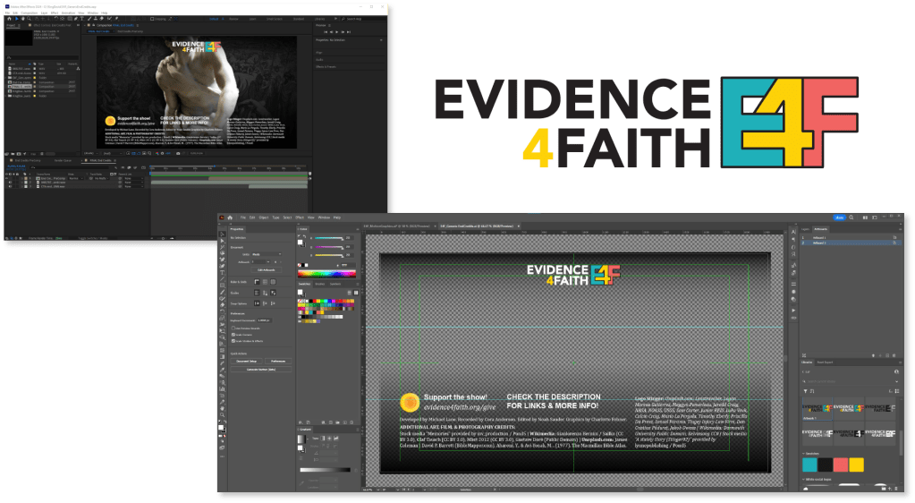 [BRANDING] Evidence 4 Faith Logo, Production, & Publishing…